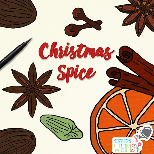 Christmas Spice Clipart – Northern Whimsy Design